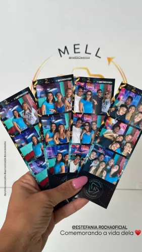 Foto lembrança aluguel