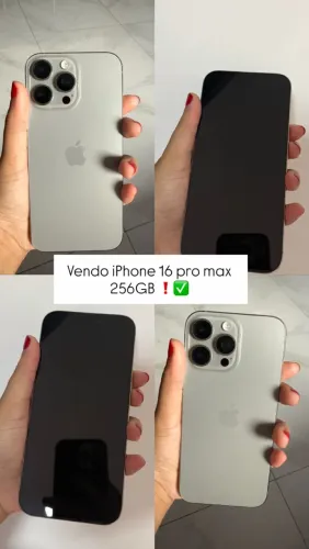 Vendo IPhone 16 pro max 256GB