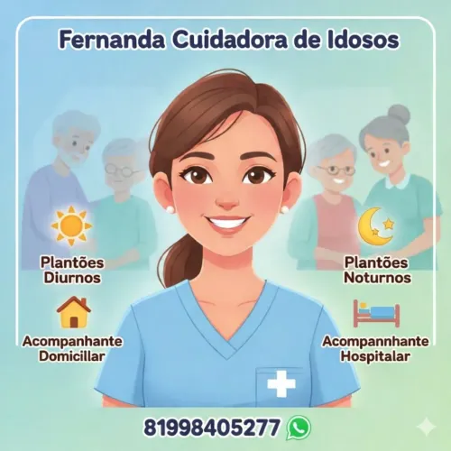 Cuidador(a) de idosos, babá e acompanhante