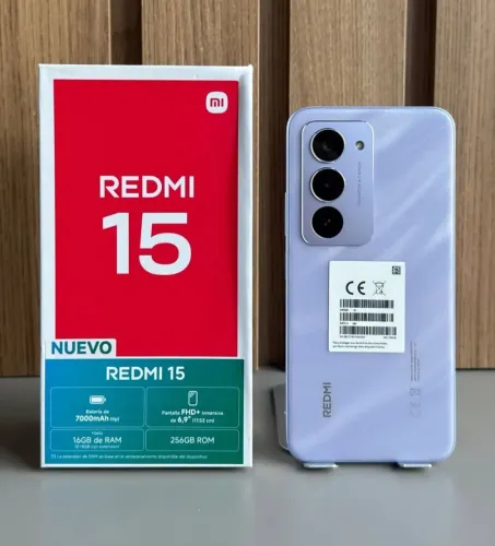 Redmi 15 4G 8ram 256gb - Roxo