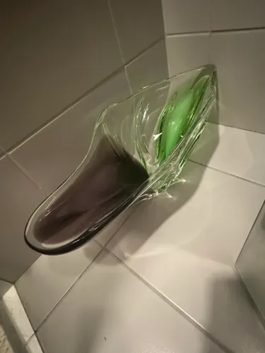 Peça de decoração em cristal 
