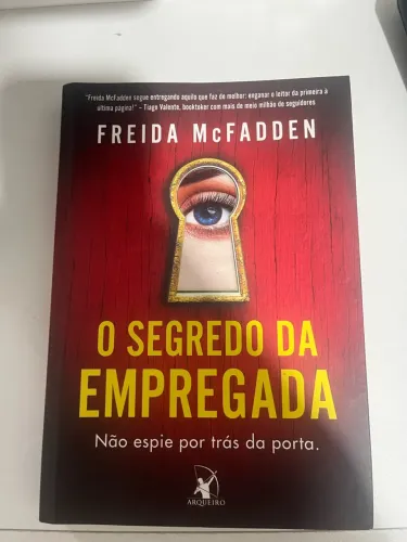 O segredo da empregada - livro semi novo