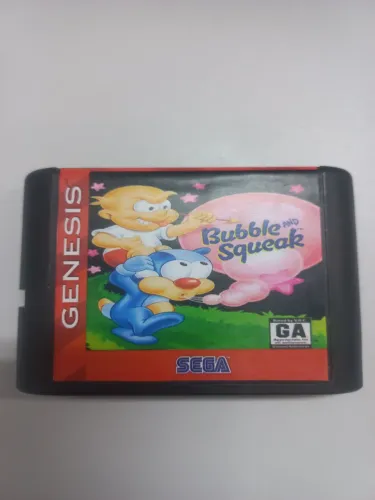 Cartucho mega drive Bubble Squeak