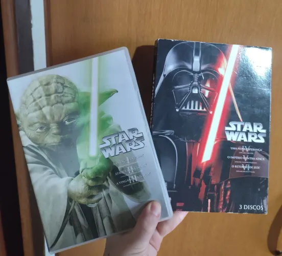 Coleção Box dvd Star Wars trilogia completo episódio I ao VI