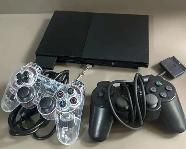 PlayStation 2 funcionando perfeitamente