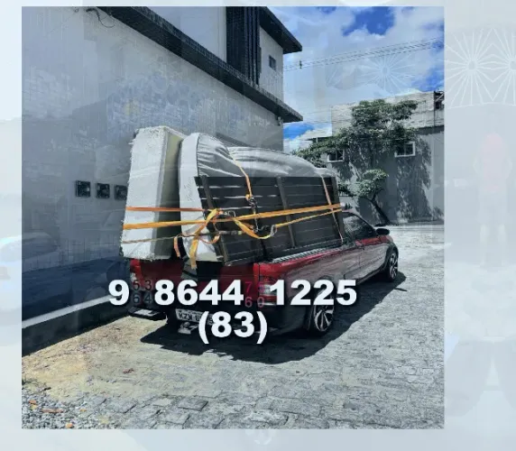 Frete ~ Mudança | Transporte seguro e rápido para Água fria, Bessa, e Cristo!