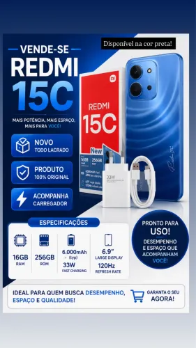 Celular Redmi 15c