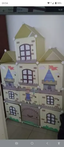 Armário castelinho infantil 