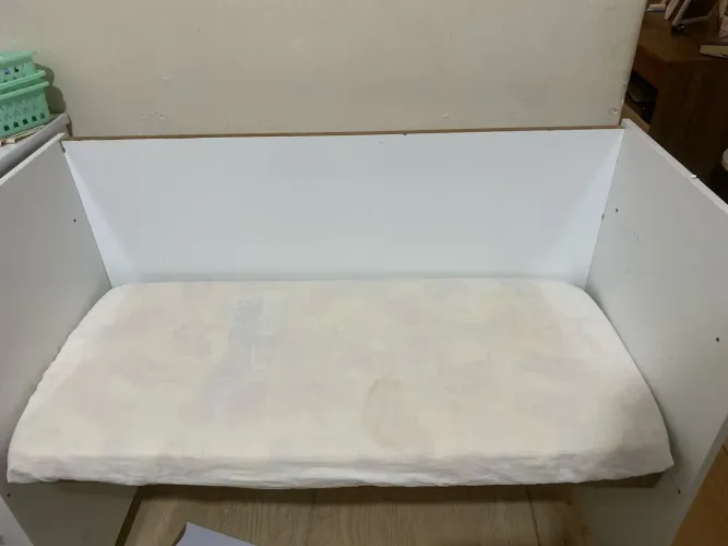 Berço com colchão seminovo entrega