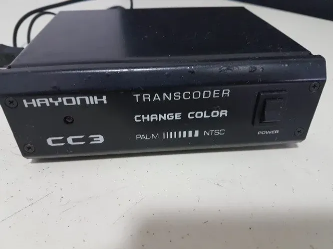 Transcoder Conversor de Pal-m para Ntsc edição de imagens