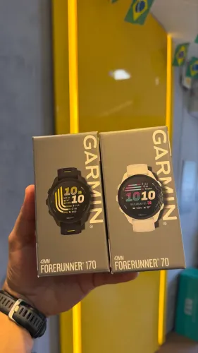 Garmin FR 70 branco e preto