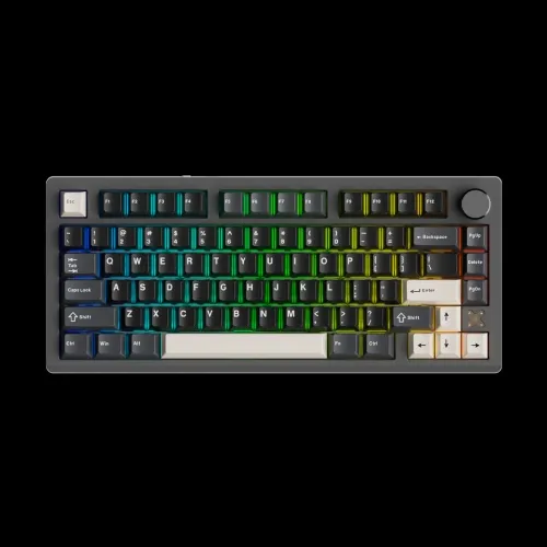 Teclado Mecânico Dareu Flex75, Tri-Mode, Sem Fio, 4000mah