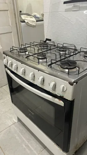 Fogão Cônsul 6 bocas Mesa inox