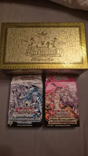 Lote de 5 baralho yugioh cardd