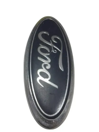 Emblema Tampa Traseira Ford Ka Fiesta 2007/2013 Azul Escuro Azul-escuro