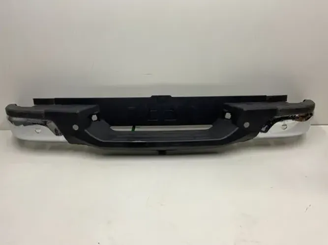 Parachoque Traseiro Gm S10 12/17 Cromado Com Furos Sensor