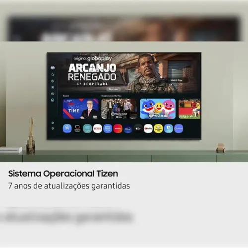 Smart TV Samsung 65" 4K Crystal UHD UN65U8100FGXZD HDR10+ Gaming Hub Design Slim Preto