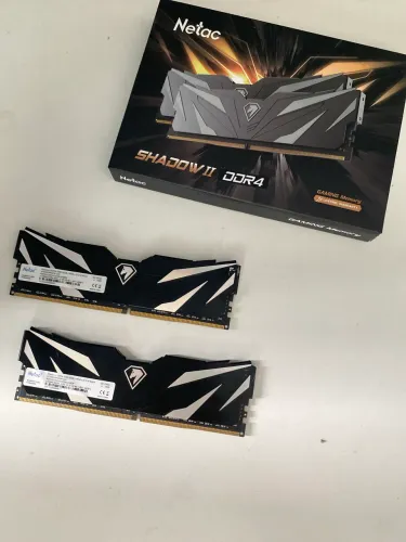 32GB DDR4 3200Mhz Netac Shadow II 2x16
