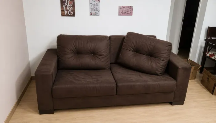 Sofá Suede 2,10