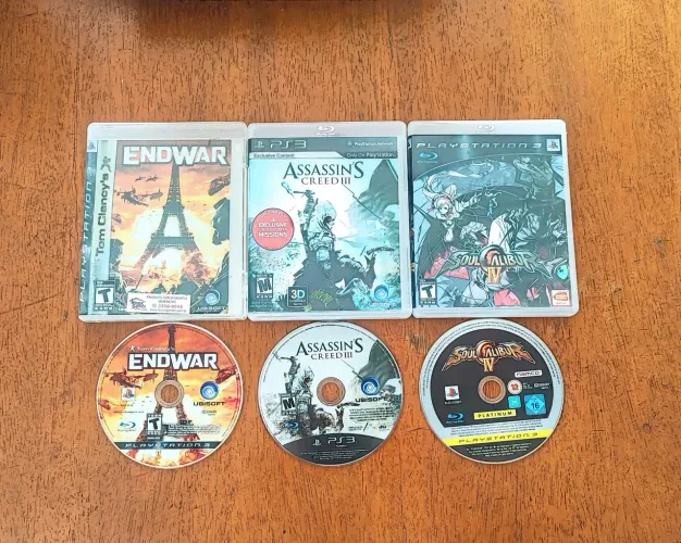 Kit jogos Playstation 3 - Originais!