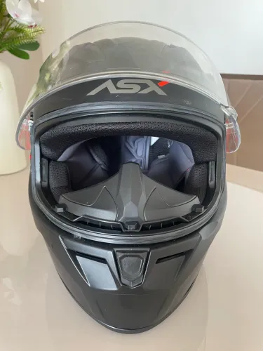 Capacete ASX TAM 56 Preto