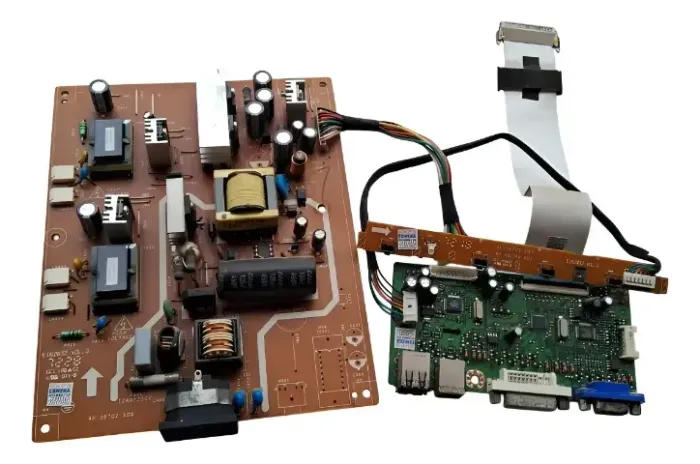 Placa Fonte Placa Lógica E Funções Monitor Hp L1950 La1950