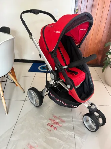 Carrinho bebê Moisés Kiddo  unissex ! Lindo ! Pouco uso Reverte ! Ac cartão 