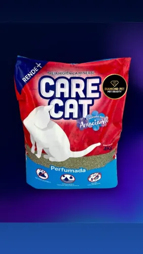 Areia Higiênica Care Cat Perfumada - 4Kg ?