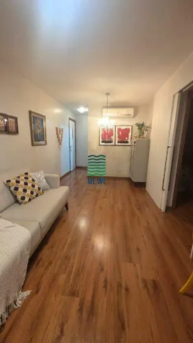 Apartamento Mobiliado 2 Quartos (1 Suíte) com Varandas  Santa Helena, Vitória/ES
