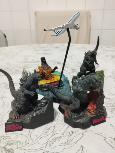 Dioramas Godzilla Bandai