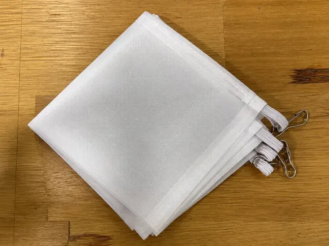 Difusor de Luz - Tecido Branco - Aproximadamente 45x45 cm - Usado