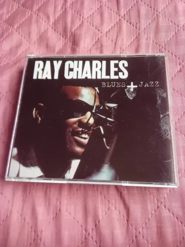 Box CD duplo importado Ray Charles Blues + Jazz