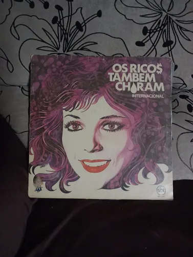Disco Vinil Os ricos Também Choram 1982 Original SBT 