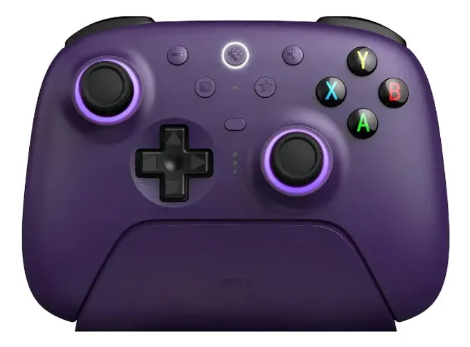 Joystick 8BitDo Ultimate 2 DOCK Hall Effect - Roxo (Novos + Garantia)