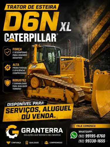 Trator D6N XL