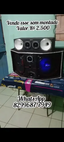 Vendo essa caixa de som automotiva.