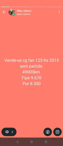 Cg fan 125 ks