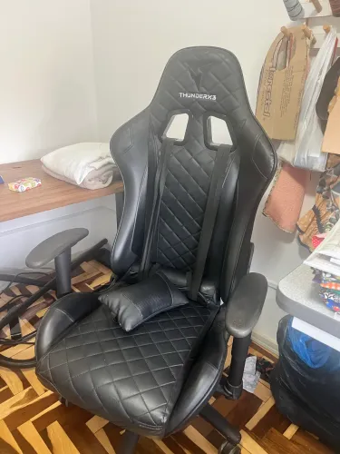Cadeira Gamer ThunderX3 Preta - Usada