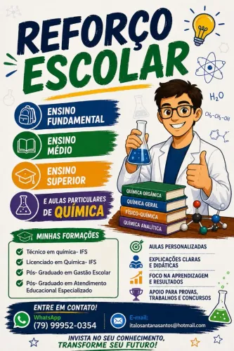 REFORÇO ESCOLAR
