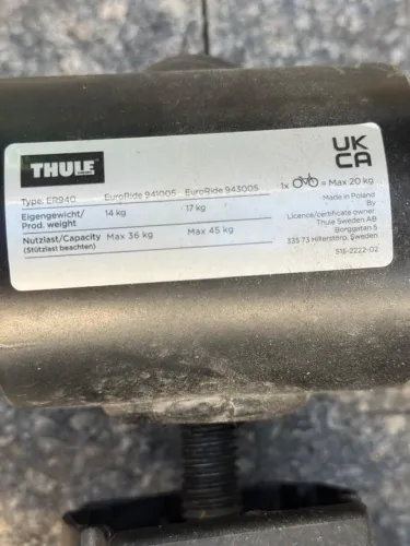 Suporte Transbike Thule