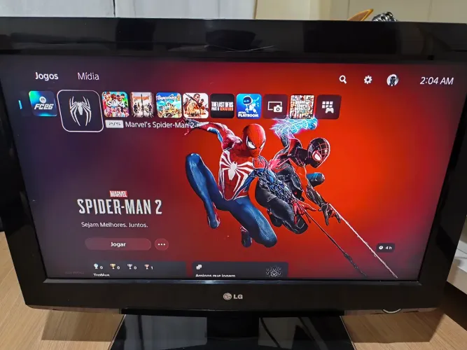 TV LG 32 polegadas HD com hdmi, AV, RGB e componente