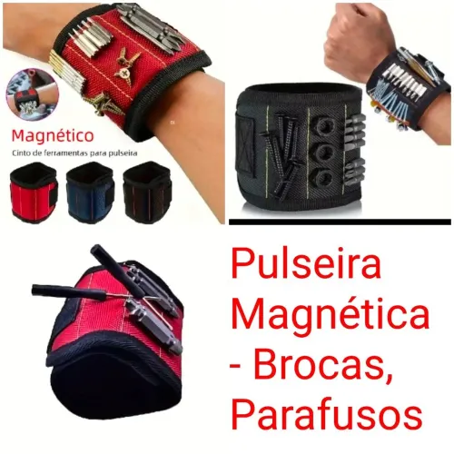 Pulseira Magnética - Brocas, Parafusos