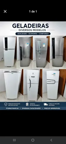 GELADEIRA DISPONÍVEIS A PRONTA ENTREGA