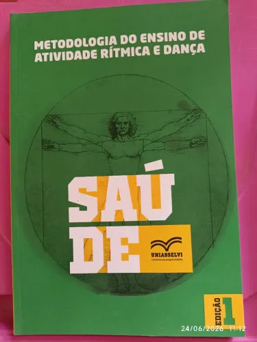 Livro de faculdade: Metodologia do ensino de atividade rítmica e dança