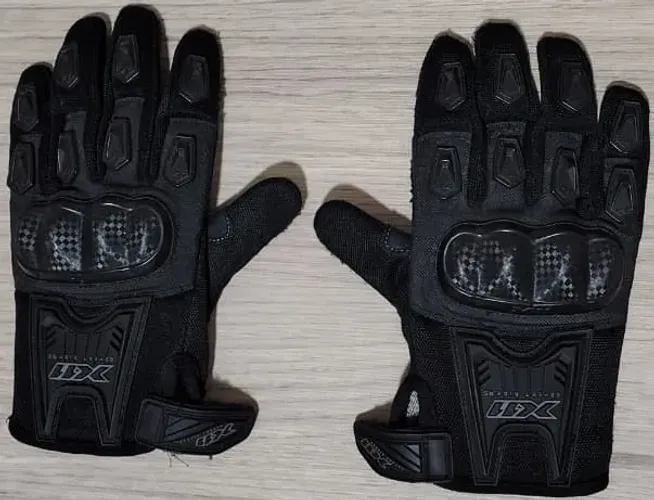 Luva X11 Blackout 2 tamanho P para Moto Motoqueiro Motociclista
