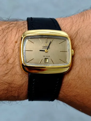 Omega De Ville TV Automatico - Cal. 1012 23 Jewels - 38x32mm - Excelente Estado