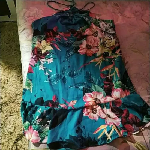 Vestido feminino curto estilo veste legging semi novo Osmoze M veste 38