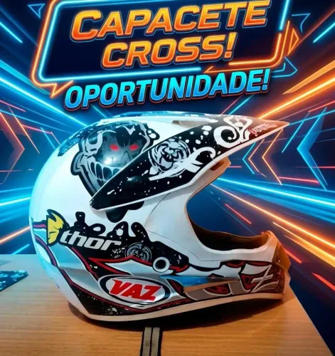 Capacete motocross