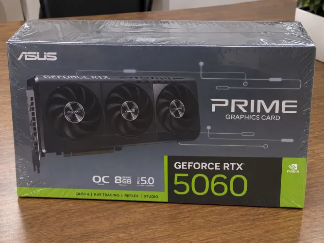 Placa de vídeo Asus prime geforce rtx 5060 8gb