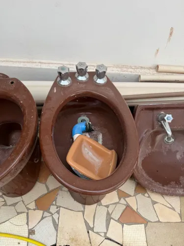 Jogo de vaso sanitário banheiro completo